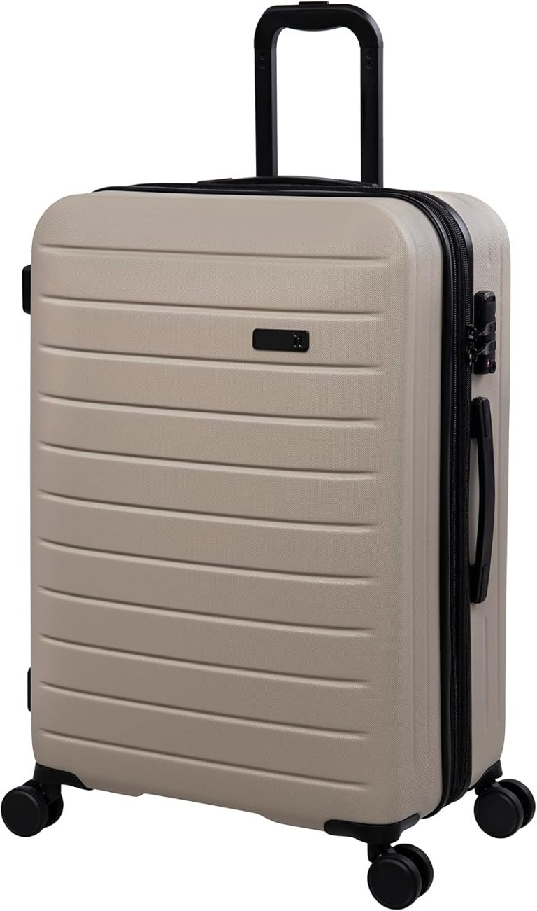 it luggage Legion Valise Rigide à 8 Roues pivotantes Extensibles 71,1 cm, Beige Oxford