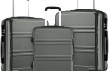 Notre test de la valise Kono Ensemble de 3 valises ABS léger